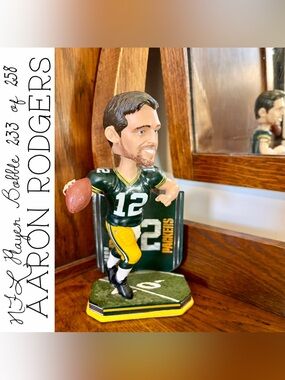 Aaron Rodgers Green Bay Packers NFL Player Bobble